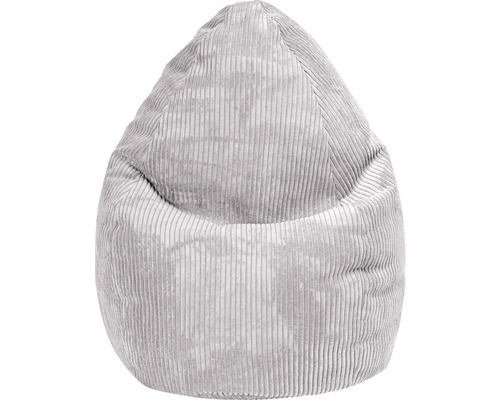 Sitzsack Sitting Point Beanbag Shara XL ca. 220 Liter grau 70x110 cm