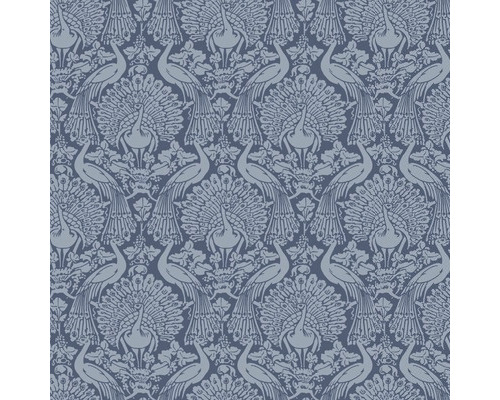 Papier peint intissé 114910 Laura Ashley Peacock bleu Papier peint à motif de paons