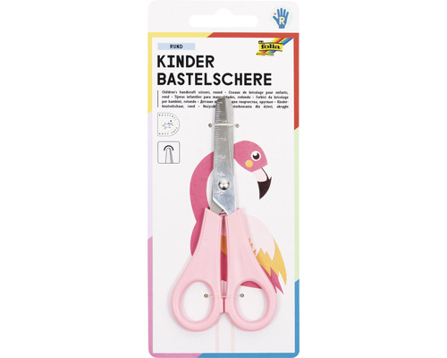 Ciseaux de bricolage pour enfants avec lames arrondies en emballage