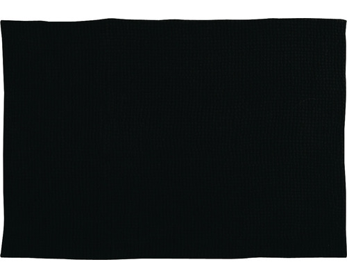 Tapis de bain MSV CHENILLE 80 cm x 50 cm noir