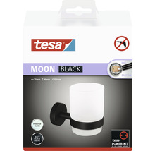 Gobelet pour brosse à dents Tesa MOON BLACK noir mat 40566-00000-00