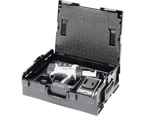 Machine à sertir Viega Pressgun 6 Plus 2295.3 18V/2,5AH avec batterie + Bluetooth Presse à tubes sur accu dans une boîte à outils