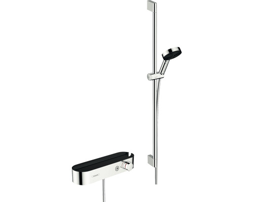 Robinet de douche avec thermostat hansgrohe Pulsify Select S 105 3j Relex chrome 24270000