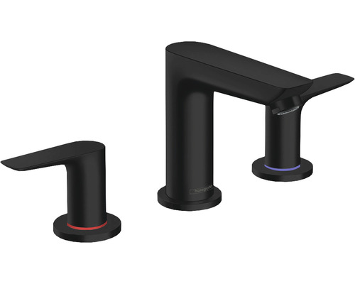 Mélangeur de lavabo hansgrohe 3 trous Talis E noir mat 71733670 Mélangeur de lavabo hansgrohe 3 trous Talis E noir mat 71733670