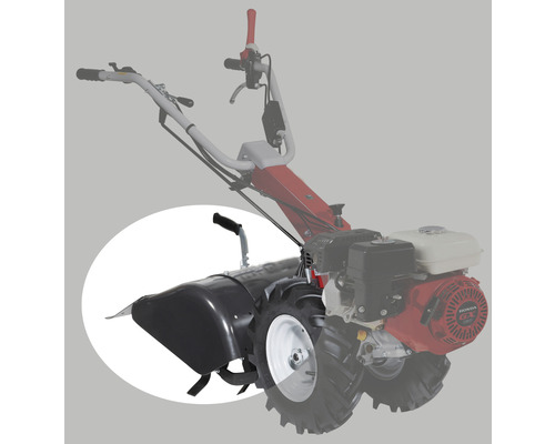 Motoculteur avec fraise pour le travail du sol dans le jardin