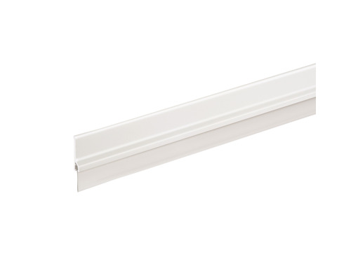 Türdichtung Universal mit Lippe selbstklebend weiß 1 m x 20 mm Türdichtungsprofil für den Innenausbau