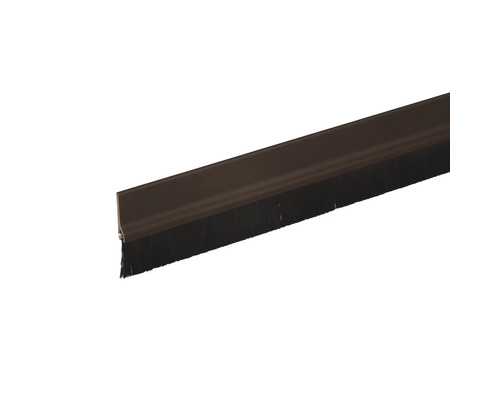 Joint de porte avec brosse fix-o-moll standard autocollant marron 1 m