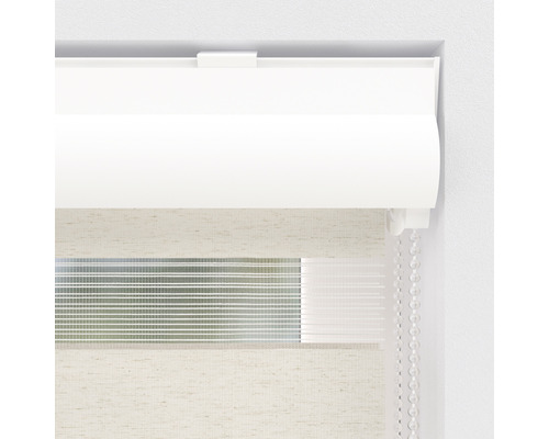 Doppelrollo mit Kettenzug zur Fensterdekoration