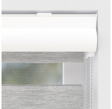 Doppelrollo mit Kettenzug am Fenster
