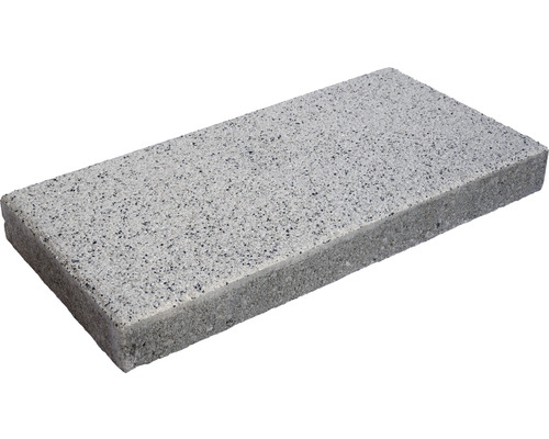 Dalle de terrasse en béton Crescendo Trend cristal-granite 50 cm x 25 cm x 5 cm Pavé