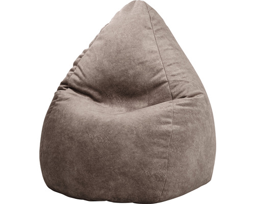 Sitzsack Sitting Point Beanbag Karolina XL ca. 220 Liter taupe braun 70x110 cm