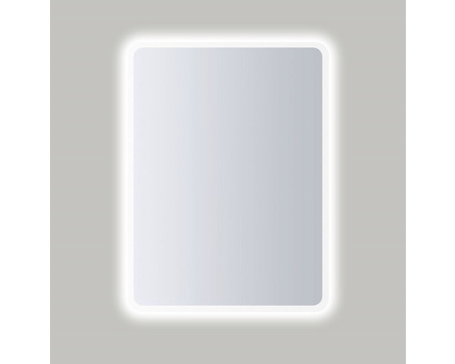 Miroir de salle de bains à LED Moonlight Rounded 60 x 80 cm IP 44