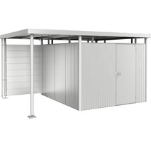 Geräteschuppen mit Überdachung und Tür