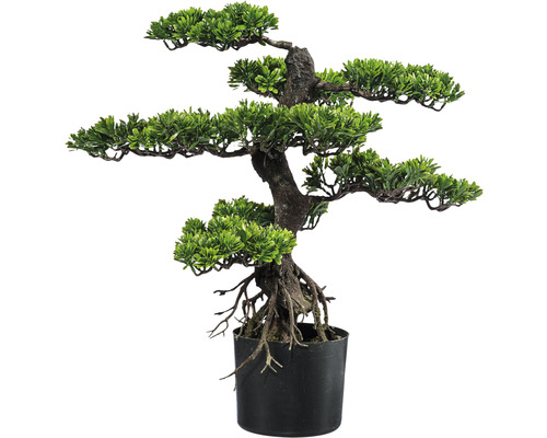 Plante artificielle bonsaï hauteur : 65 cm vert