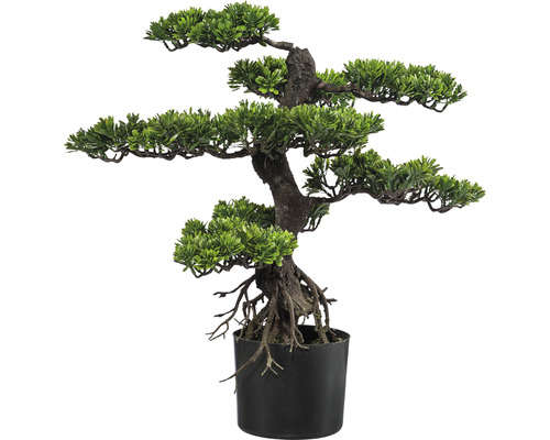 Plante artificielle bonsaï hauteur : 75 cm vert