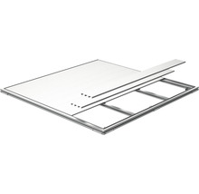 Aluminium Terrassenunterkonstruktion mit Paneelen zur Terrassenmontage