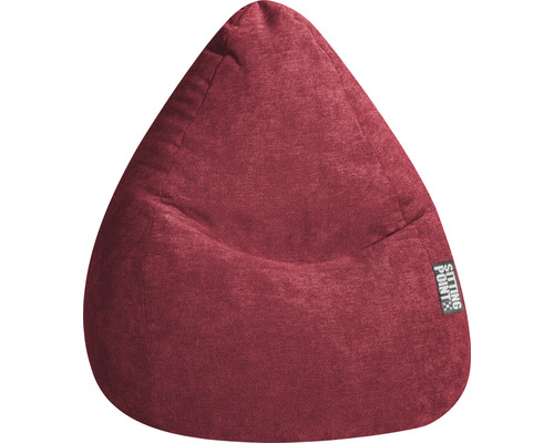 Sitzsack Sitting Point Beanbag Alfa XL ca. 220 Liter weinrot 70x110 cm