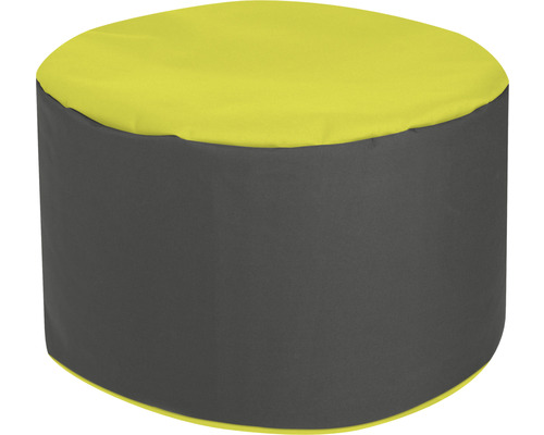 Pouf tabouret Outdoor Sitting Point Dotcom Bebop Scuba env. 60 litres vert/gris 50x30 cm