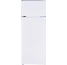 Weißer Kühlschrank mit Gefrierfach