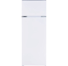 Weißer Kühl- und Gefrierschrank
