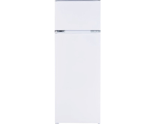 Weißer Kühl- und Gefrierschrank