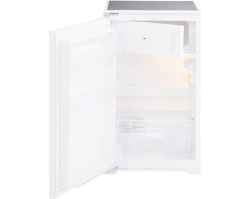 Geöffneter, leerer Kühlschrank