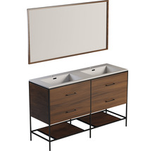 Badmöbelset Industrial walnut 140 cm