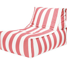 Fauteuil Outdoor Sitting Point Santorin Rock env. 280 litres rouge/blanc 65x100x65 cm