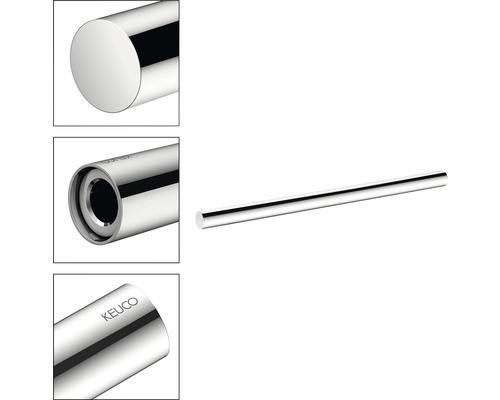 Barre porte-serviettes Keuco pour montage mural dans la salle de bain