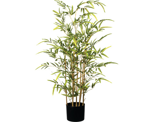 Kunstpflanze Bambus Höhe: 100 cm grün
