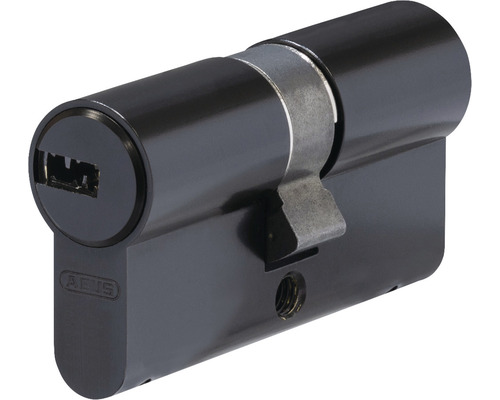 Profilzylinder D6XBL Abus 28/34 schwarz einzelschließend Schwarzer ABUS Profilzylinder
