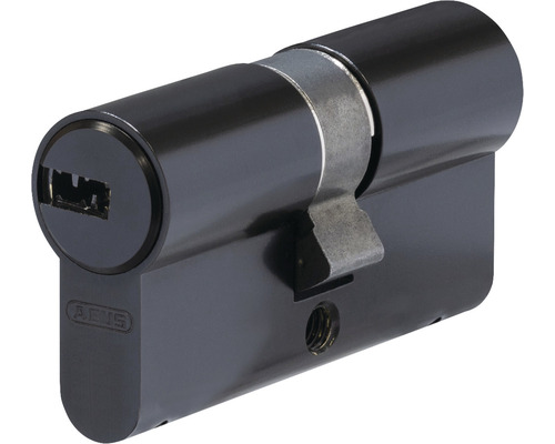 Profilzylinder D6XBL Abus 30/35 schwarz einzelschließend Schliesszylinder für Türen
