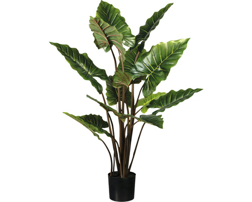 Plante artificielle Taro hauteur : 140 cm vert