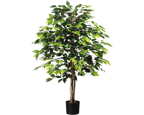 Plante artificielle Ficus Benjamin hauteur : 120 cm vert