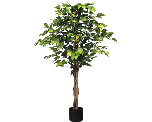 Plante artificielle Ficus Benjamin hauteur : 120 cm vert