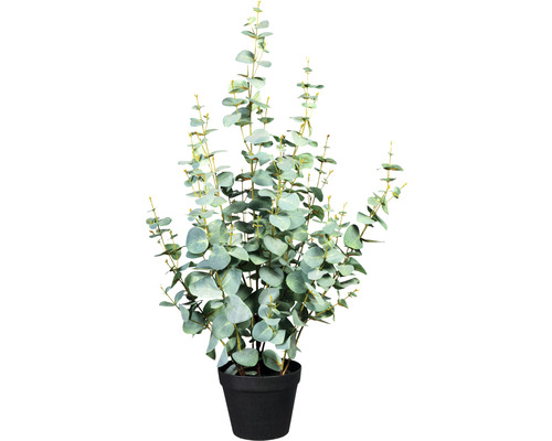 Plante artificielle Eucalyptus Silver Dollar hauteur : 90 cm vert