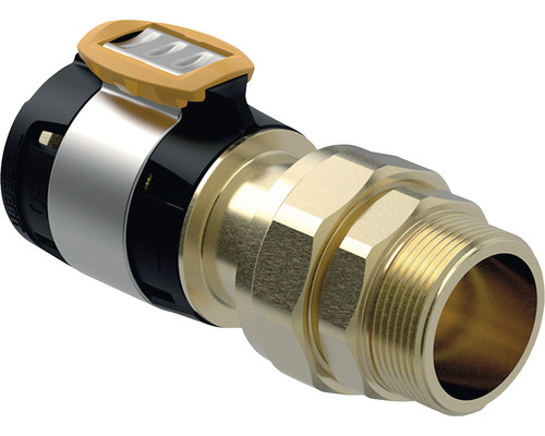 Raccord vissé intermédiaire GEBERIT FlowFit 50 x 1 1/2" x 1 3/4" FE 620585001 Raccord de tuyau en laiton