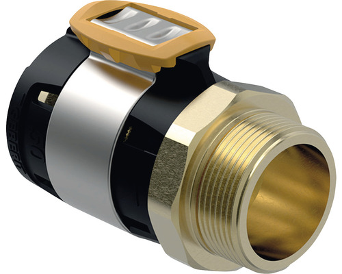 Raccord de tuyau en laiton avec filetage