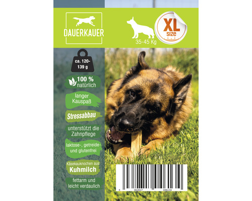 Article à mâcher durable pour chiens taille XL, adapté aux chiens pesant entre 35 et 45 kilogrammes