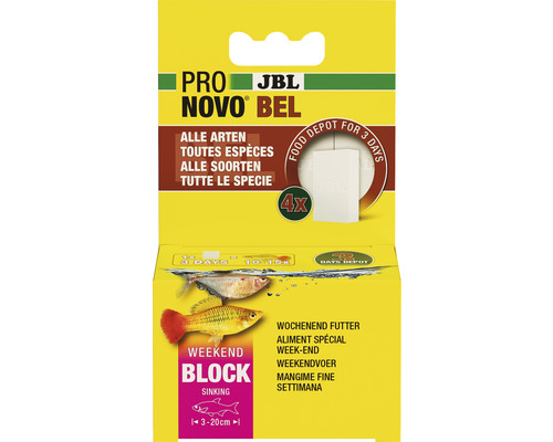 JBL Pro Novo Bel nourriture week-end pour poissons