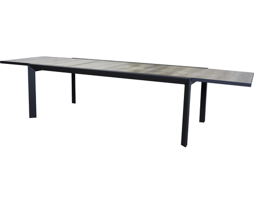 Table à manger Table de jardin à rallonges SenS-Line garden furniture 220 x 104 x 75 cm aluminium anthracite