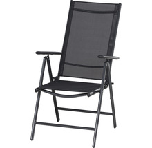 Fauteuil de jardin avec accoudoirs, pliable