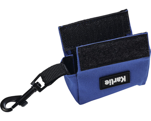 Sac à friandises pour chiens avec mousqueton et fermeture velcro