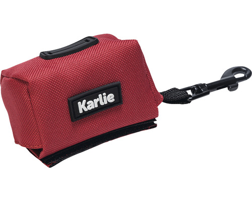 Distributeur de sacs à déjections canines Karlie avec mousqueton
