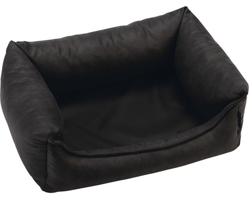Schwarzes Hundebett