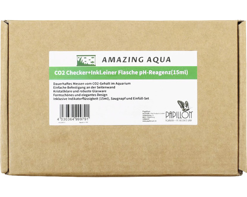Amazing Aqua CO2 Checker mit pH Reagenz im Karton