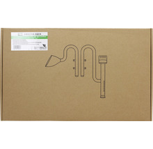 Amazing Aqua Glas Skimmer Lily Pipe Auslauf für Aquarien in Kartonverpackung