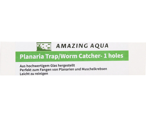 Piège à planaires et attrape-vers Amazing Aqua avec un trou