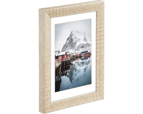 Cadre photo en bois avec image