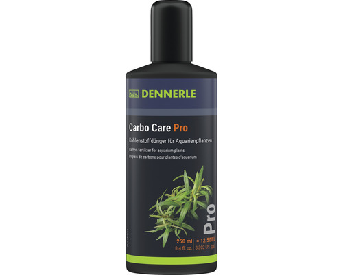 Engrais pour plantes d'aquarium Dennerle Carbo Care Pro, 250ml engrais au carbone liquide